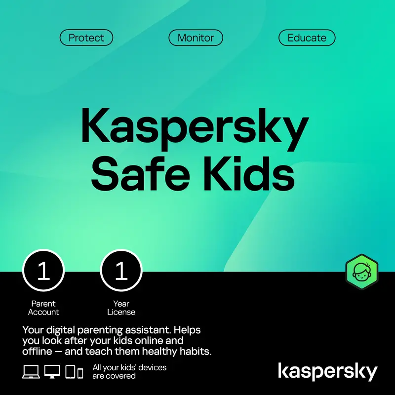 Kaspersky Safe Kid Personal - 1 User For 1 Year - Digital Code Delivered Via Email 1
