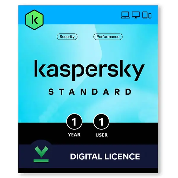 Kaspersky Standard 1 Device 1 Year - Digital Code Delivered Via Email 1