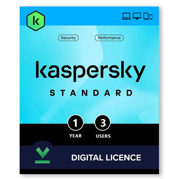 Kaspersky Standard 3 Device 1 Year - Digital Code Delivered Via Email 1