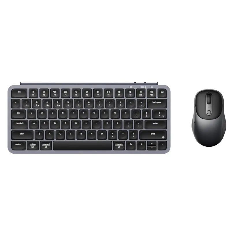 Keychron B1 Pro 75% Layout Wireless Keyboard And Mouse Combo - Space Grey 1