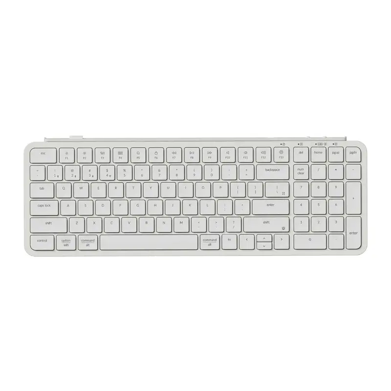 Keychron B2 Pro Ultra-Slim 96% Wireless Keyboard - Ivory White 1