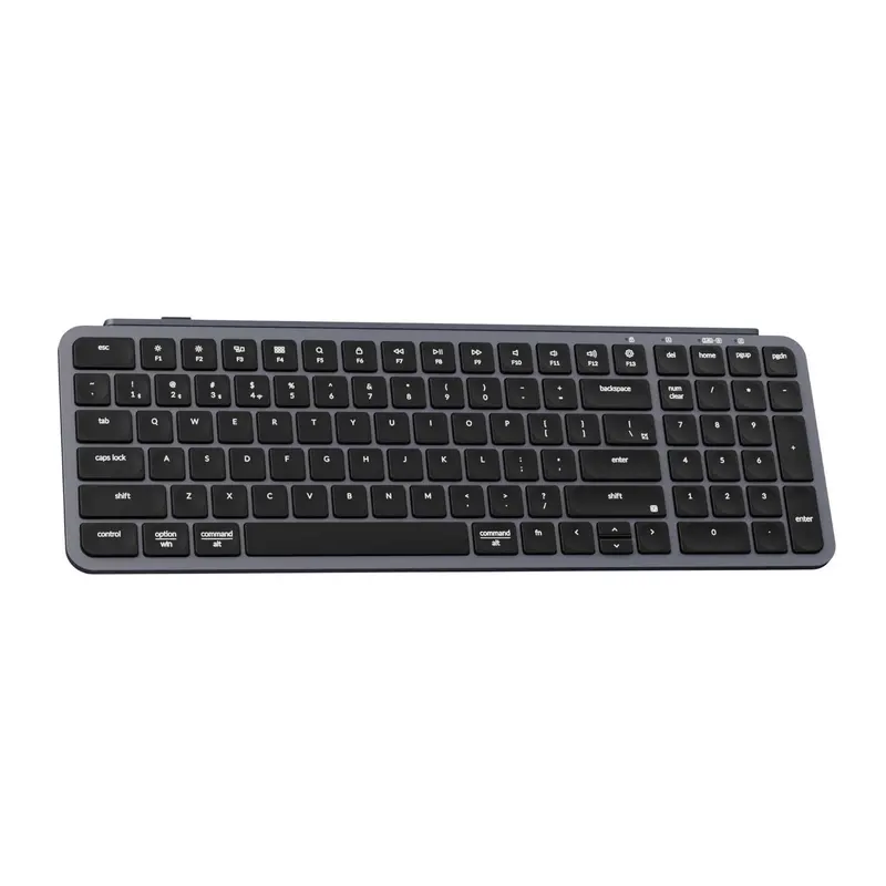 Keychron B2 Pro Ultra-Slim 96% Wireless Keyboard - Space Gray 2