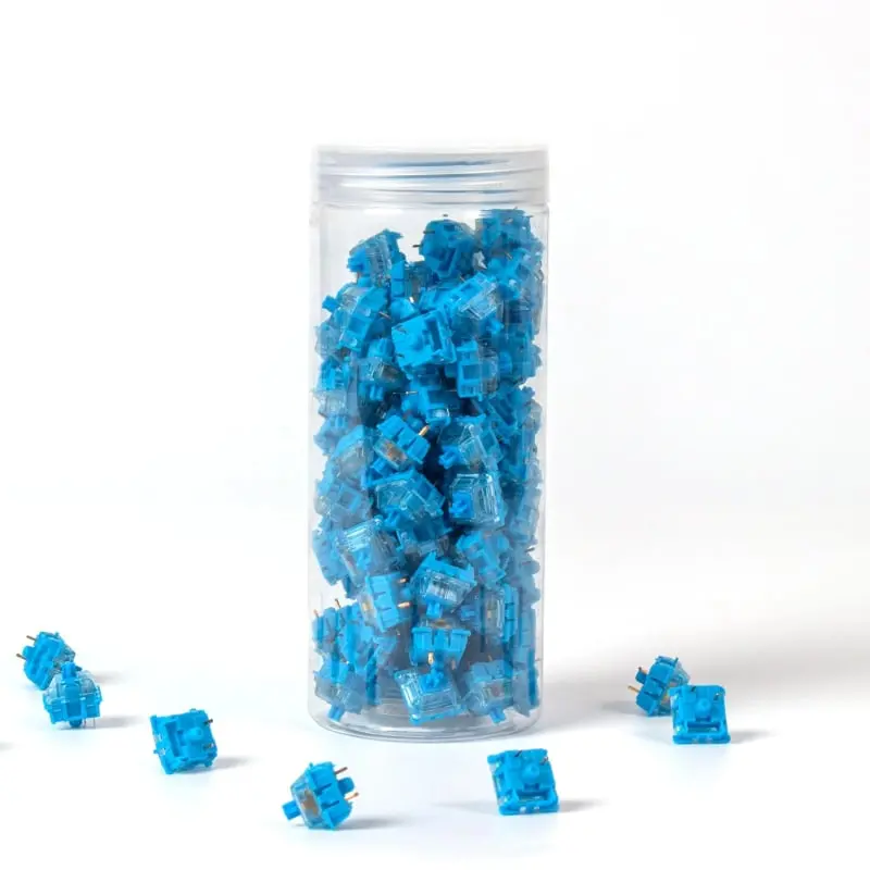 Keychron Blue Gateron Phantom Switches 110 Pcs 2