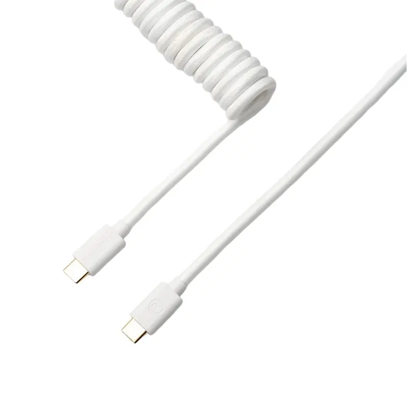 Keychron Coiled Aviator White Cable 1