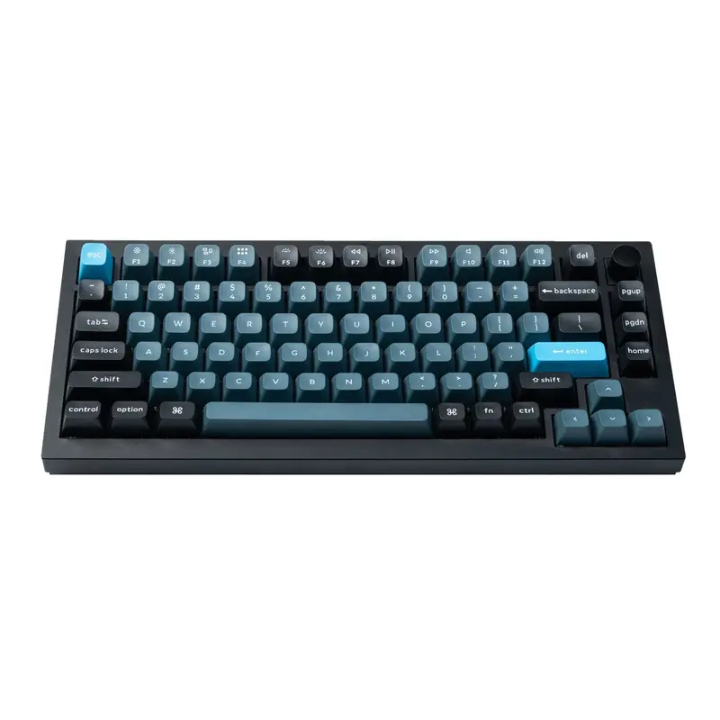 Keychron Double Shot Ksa Pbt Keycap Set - Dark Grey/Grey/Blue 2