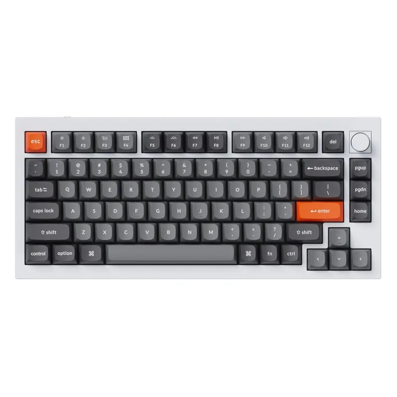 Keychron Double-Shot Pbt Osa Keycap Set - Grey 2