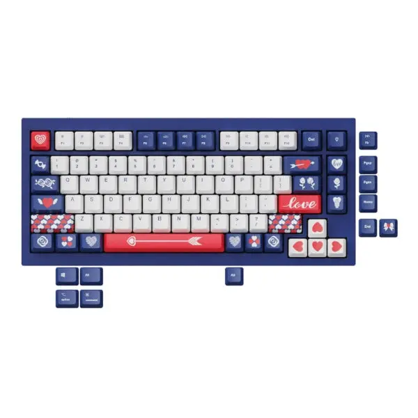 Keychron Dye-Sub Pbt Full Keycap Set - Love 1
