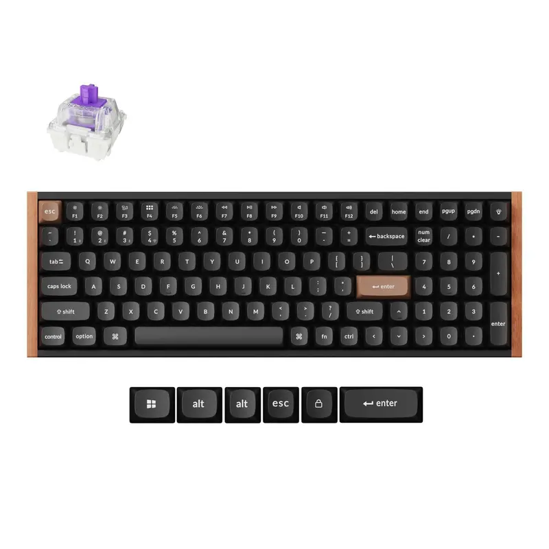 Keychron K4 He Wireless Magnetic Switch Mechanical Keyboard (96% Layout, Gateron Hall Effect Switches) 1
