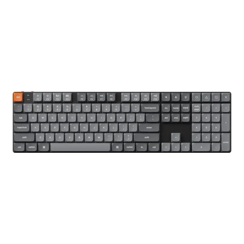Keychron K5 Max Qmk/Via Full-Sized Wireless Custom Mechanical Keyboard | Brown Switches 2