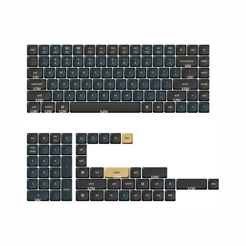 Keychron Pbt Lsa Knight Keycap Set V2 - Low Profile 2