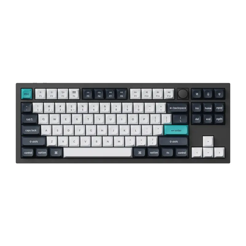 Keychron Q3 Max Qmk/Via 80% Wireless Custom Mechanical Keyboard (Banana Switch) - Carbon Black 2