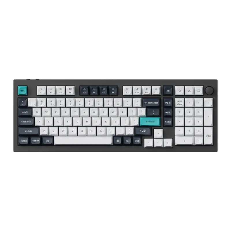 Keychron Q5 Max Qmk/Via Full-Size Wireless Custom Mechanical Keyboard (Banana Switches) - Carbon Black 2