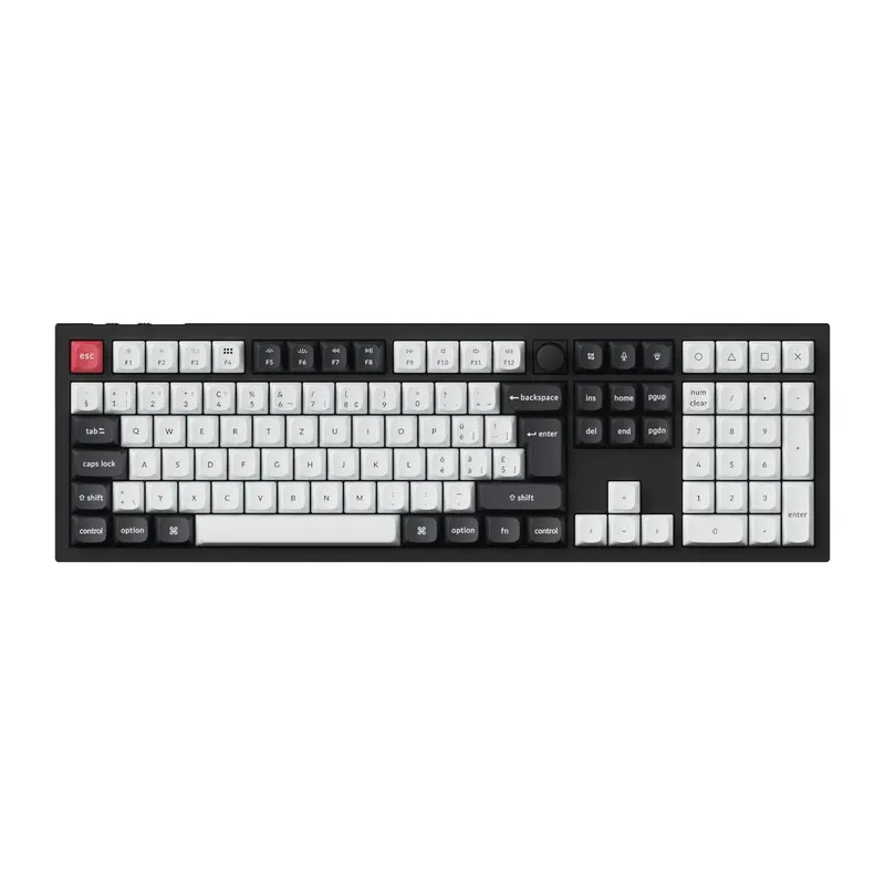 Keychron Q6 He Qmk Full-Size Wireless Custom Mechanical Keyboard (Nebula Switch) – Carbon Black 2