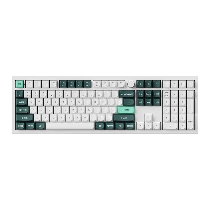 Keychron Q6 He Qmk Full-Size Wireless Custom Mechanical Keyboard (Nebula Switch) – Shell White 2