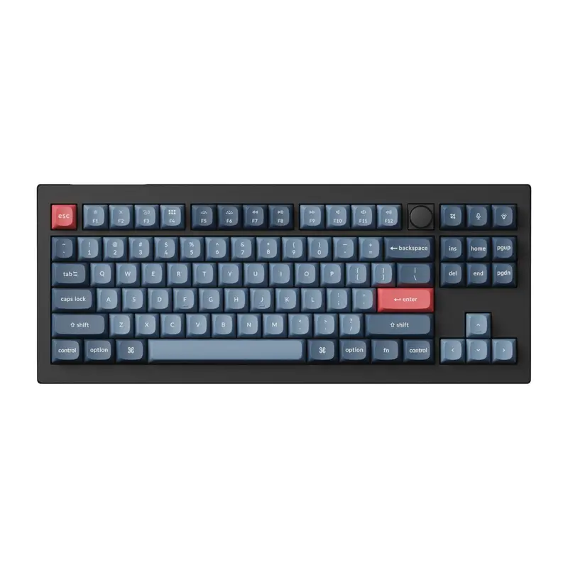 Keychron V3 Max Qmk/Via 80% Wireless Custom Mechanical Keyboard (Red Switch) – Carbon Black 2