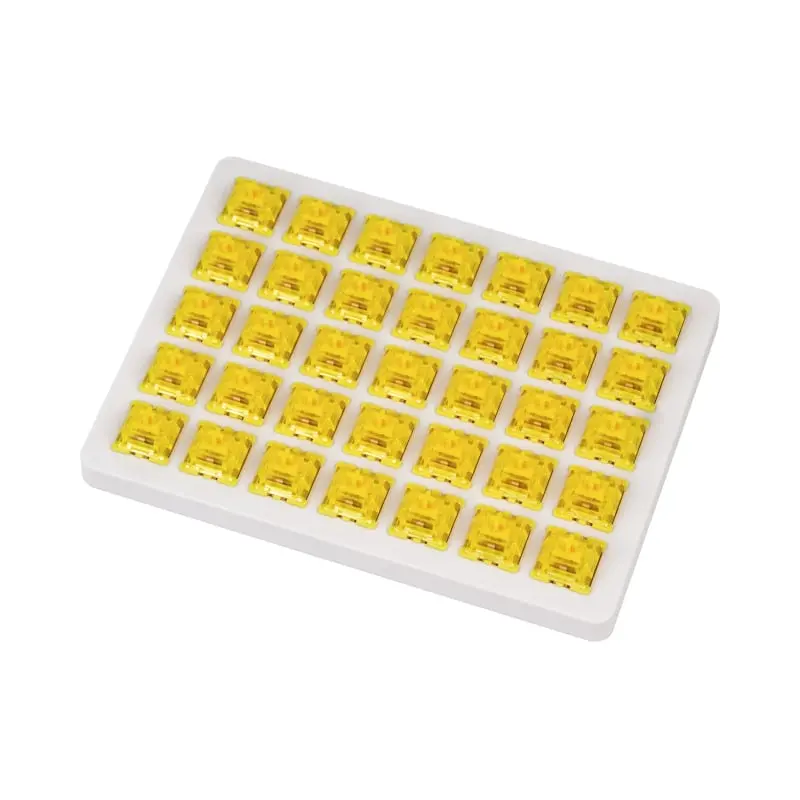 Keychron Yellow Gateron Phantom Switches 110 Pcs 1