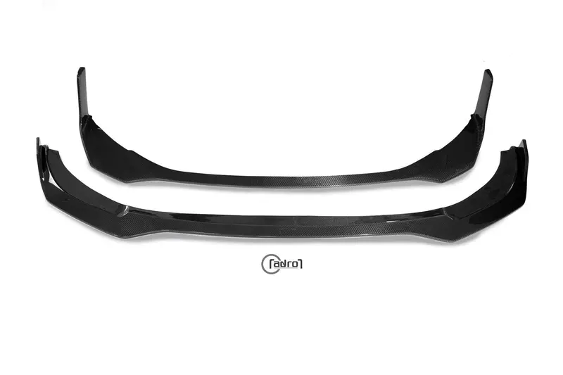 Kia Stinger Carbon Fibre Front Lip V2 By Adro (2018+) 1