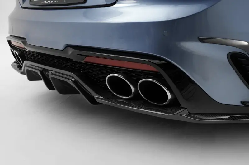 Kia Stinger Carbon Fibre Meister Rear Diffuser V3 By Adro (2018+) 1
