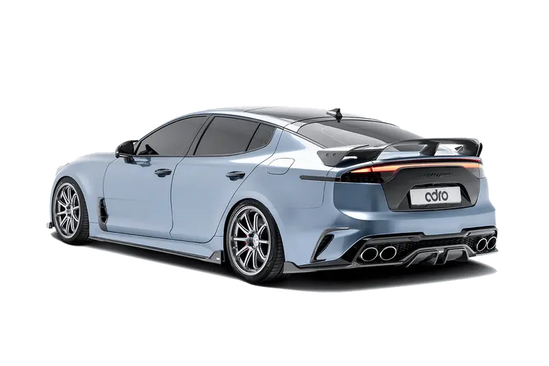 Kia Stinger Carbon Fibre Rear Wing Spoiler V3 By Adro (2018+) 1