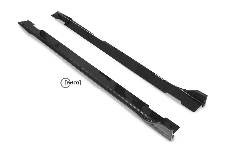 Kia Stinger Carbon Fibre Side Skirts V2 By Adro (2018+) 1
