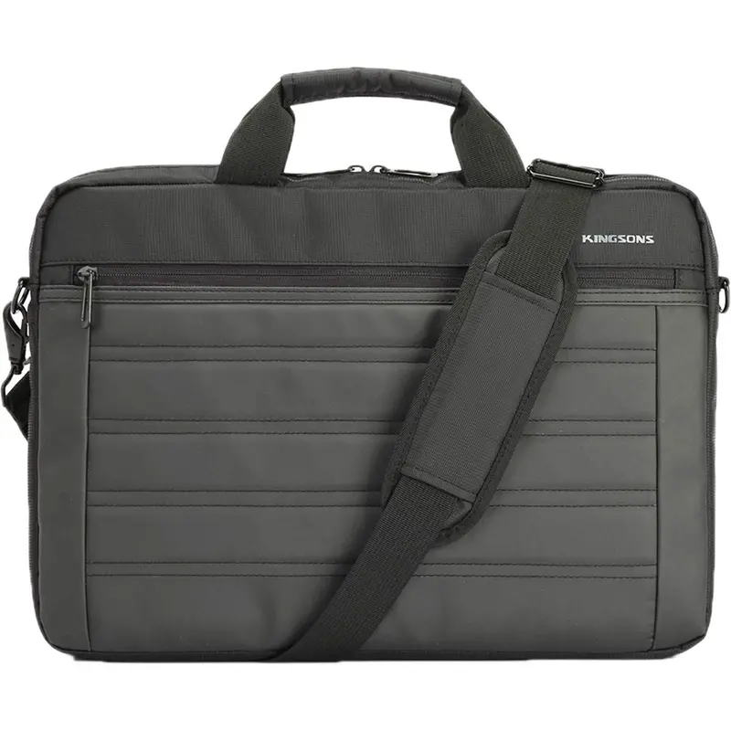 Kingsons K8982w-Bk Legacy 15.6" Shoulder Bag - Black 1