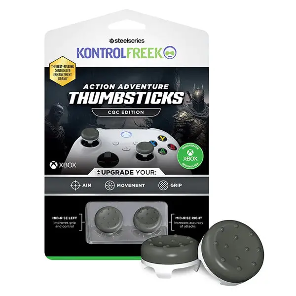 Kontrolfreek Cqc Thumbsticks - (Xbox X/S & One) - Grey-White 1