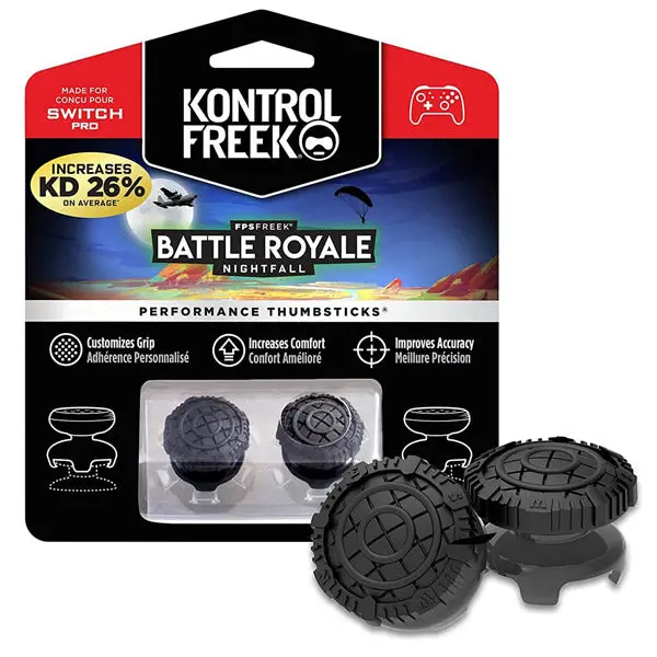Kontrolfreek Fps Freek Battle Royale Thumbsticks For Nintendo Switch Pro Blister Kit - Black 1