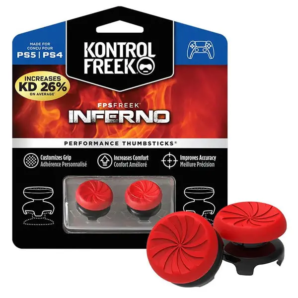 Kontrolfreek Fps Freek Inferno Thumbsticks For Ps5 And Ps4 Blister Kit 1