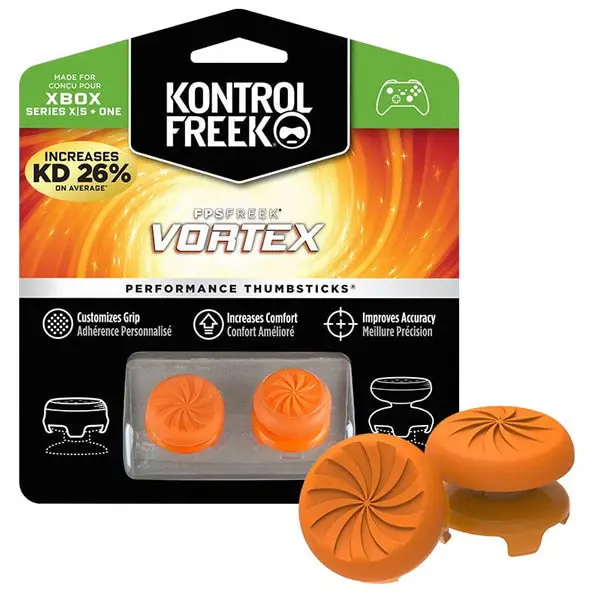 Kontrolfreek Fps Freek Vortex Thumbsticks For Xbox X|S & One Blister Kit - Orange 1