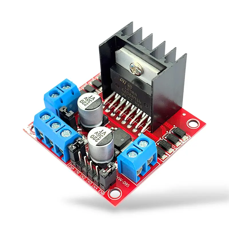 L298n Dual H-Bridge Motor Driver Module 2A | Dc & Stepper Motor Driver Board For Arduino, Robotics & Diy Projects 1