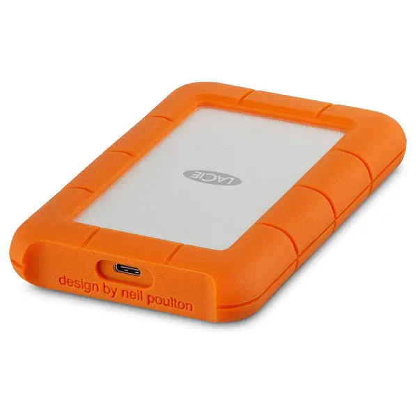 Lacie 1Tb 2.5" Rugged Usb-C External Hard Drive - Usb 3.0 2