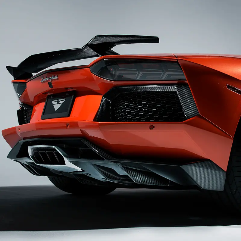 Lamborghini Aventador Zaragoza Edizione Aero Rear Diffuser By Vorsteiner 1