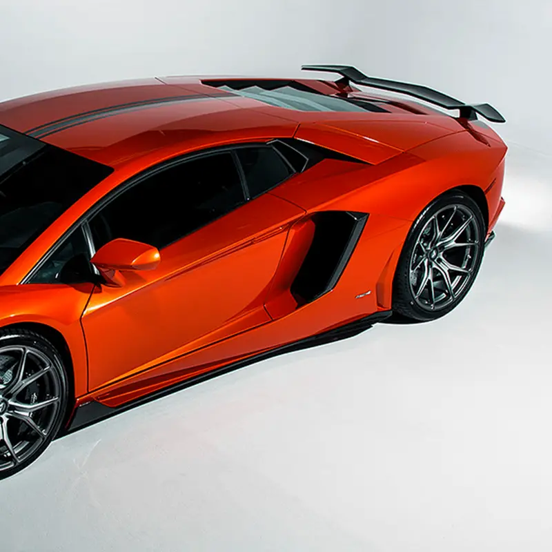 Lamborghini Aventador Zaragoza Edizione Aero Side Blades By Vorsteiner 1