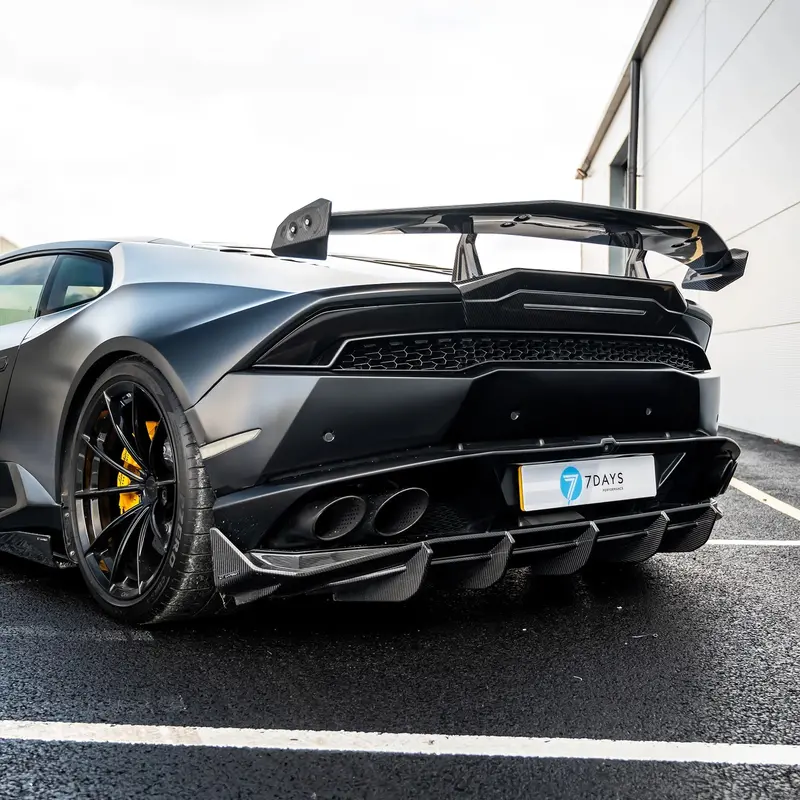 Lamborghini Huracan Lp580, Lp610-4 & Evo Pre-Preg Carbon Fibre Rear Spoiler Wing 1
