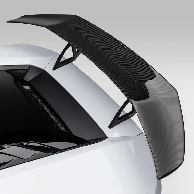 Lamborghini Huracan Mondiale Edizione Aero Wing Blade W/ Aluminum Uprights 1