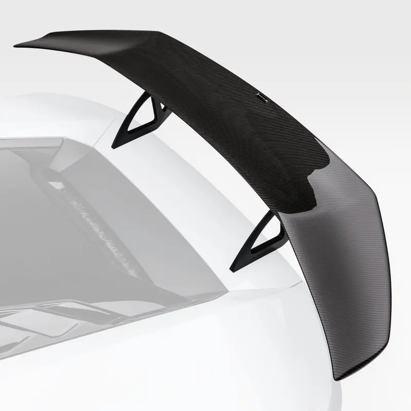 Lamborghini Huracan Mondiale Edizione Aero Wing Blade W/ Aluminum Uprights 2