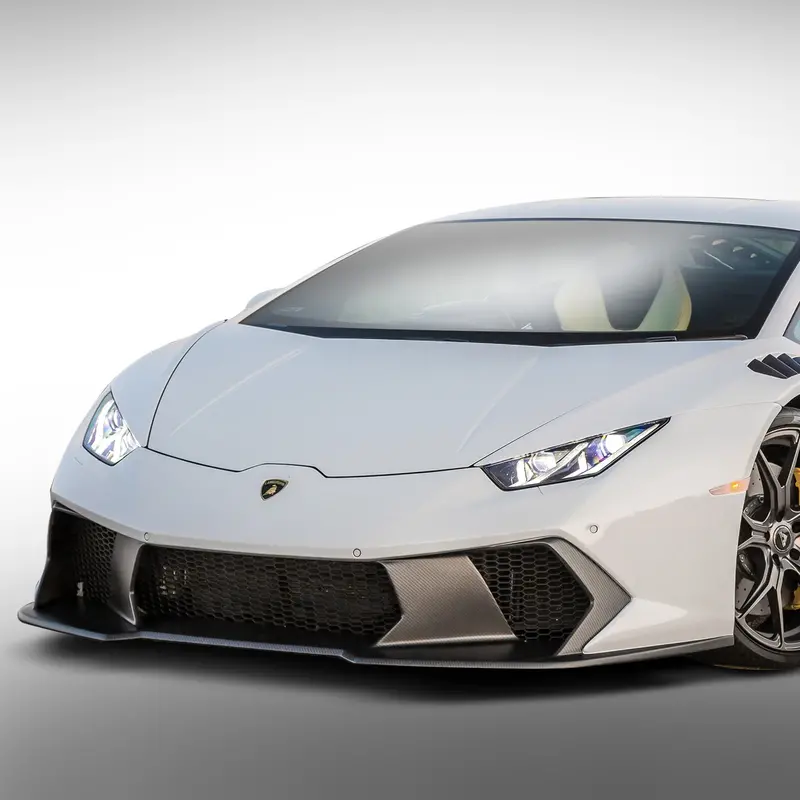 Lamborghini Huracan Novara Edizione Aero Front Bumper W/ Front Spoiler 1
