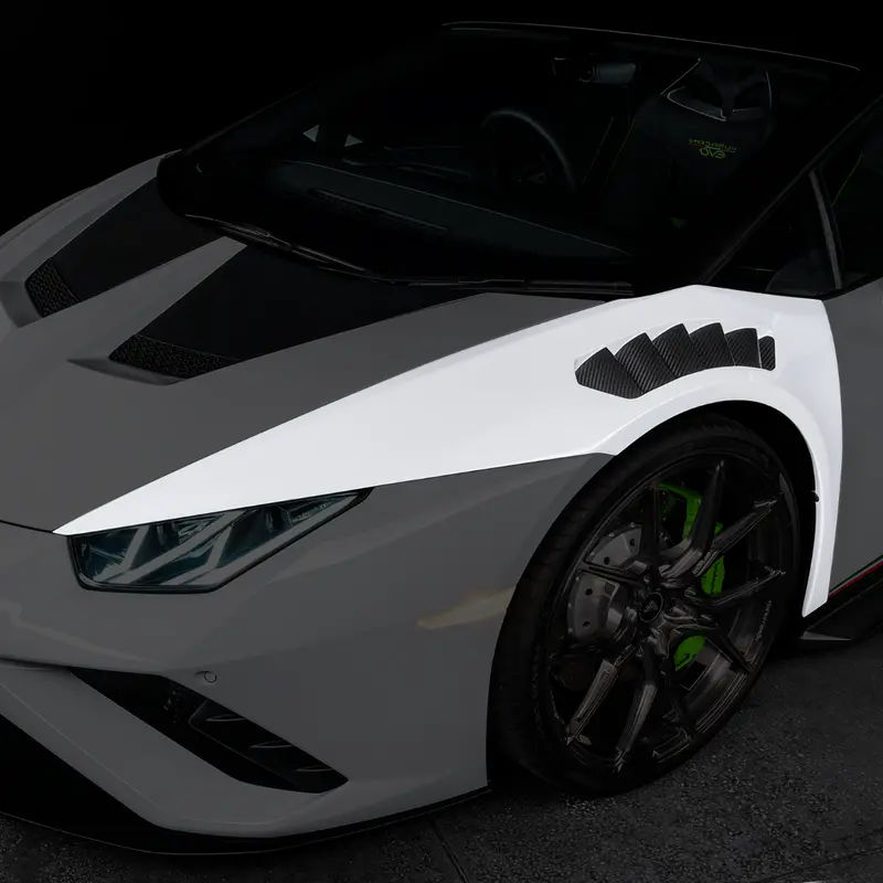 Lamborghini Huracán Novara Edizione Aero Front Fenders With Integrated Vents And Splash Shields By Vorsteiner 2