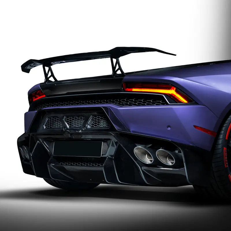 Lamborghini Huracan Novara Edizione Aero Rear Bumper W/ Rear Diffuser By Vorsteiner 1