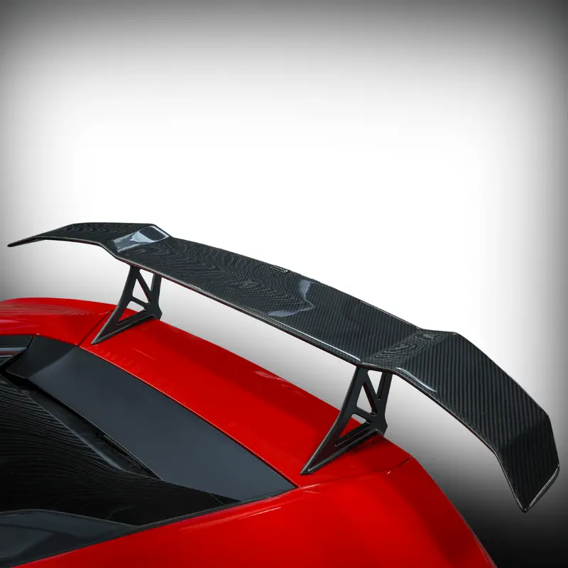 Lamborghini Huracan Novara Edizione Aero Wing Blade W/ Aluminum Uprights 1