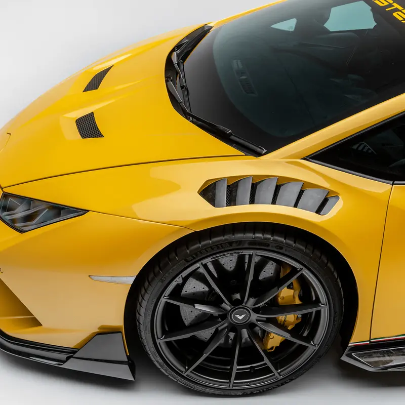 Lamborghini Huracán Performante Vicenza Edizione Aero Front Fenders With Integrated Vents And Splash Shields By Vorsteiner 1