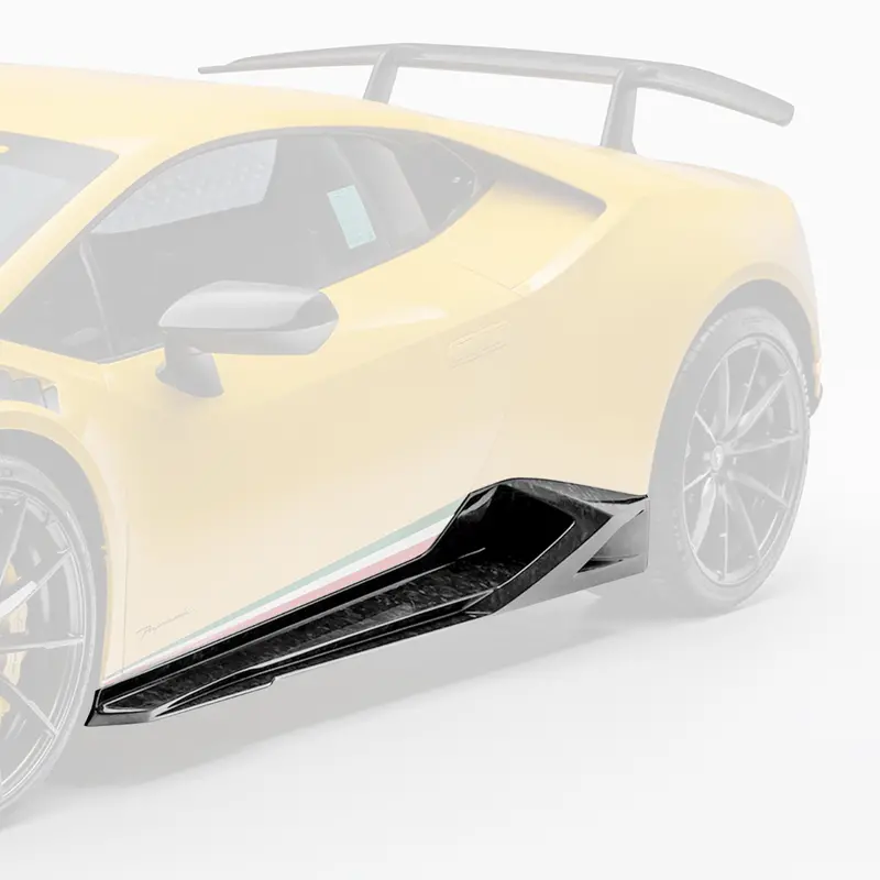 Lamborghini Huracan Performante Vicenza Edizione Aero Side Blades By Vorsteiner 2