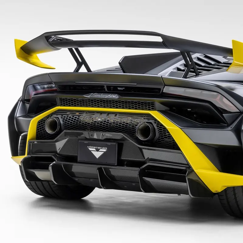 Lamborghini Huracan Sto Rear Diffuser Carbon Fiber By Vorsteiner 1