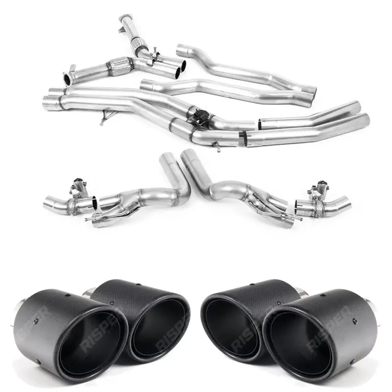 Lamborghini Urus 2018+ 4.0 V8 650Ps - Milltek Sport Opf Back Exhaust System With Active Centre 5