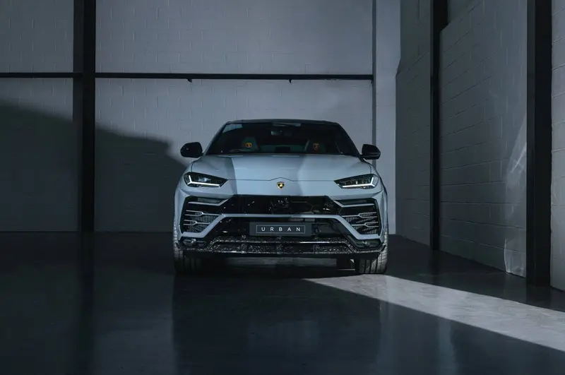 Lamborghini Urus Carbon Fibre Front Bumper Apron By Urban 1