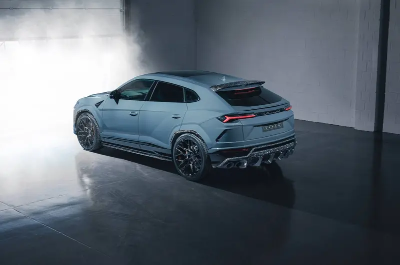 Lamborghini Urus Carbon Fibre Rear Wing Assembly By Urban 1
