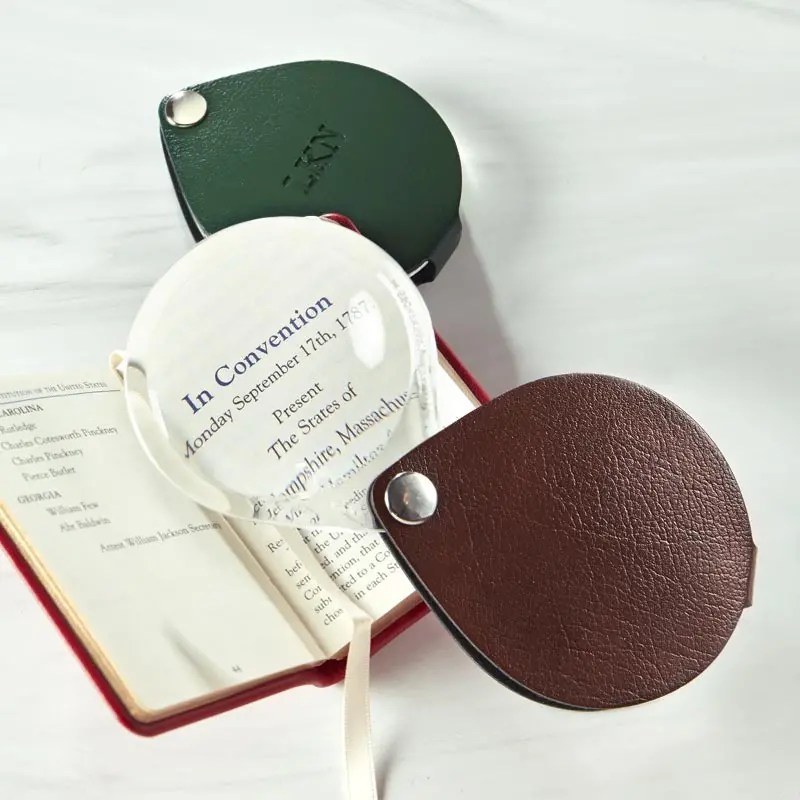Leather Pocket Magnifier 2