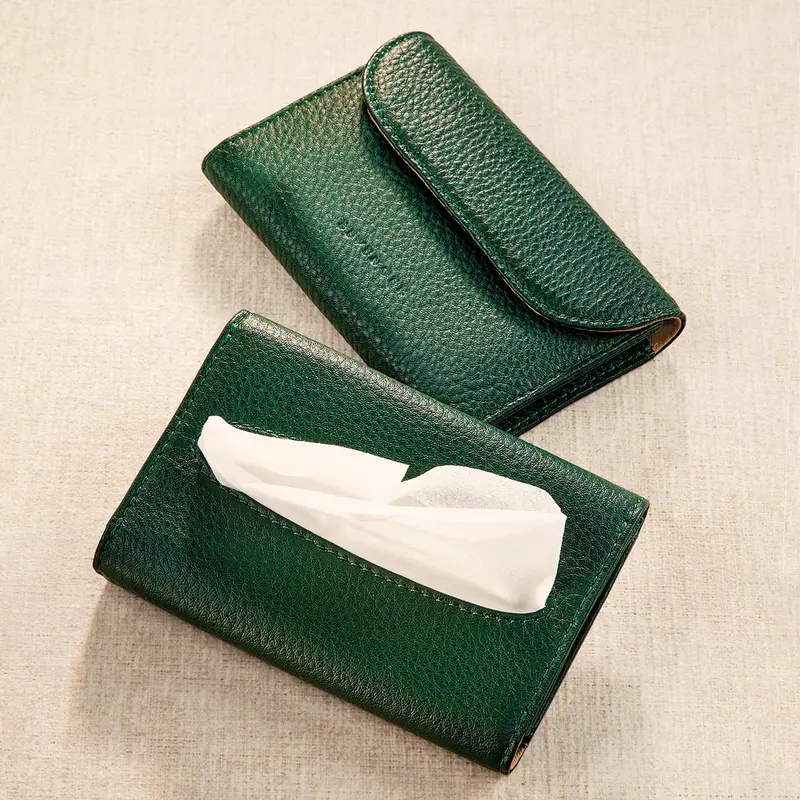 Leather Pocket Tissue Holder 3