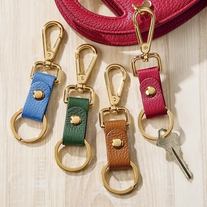 Leather Valet Key Ring 1