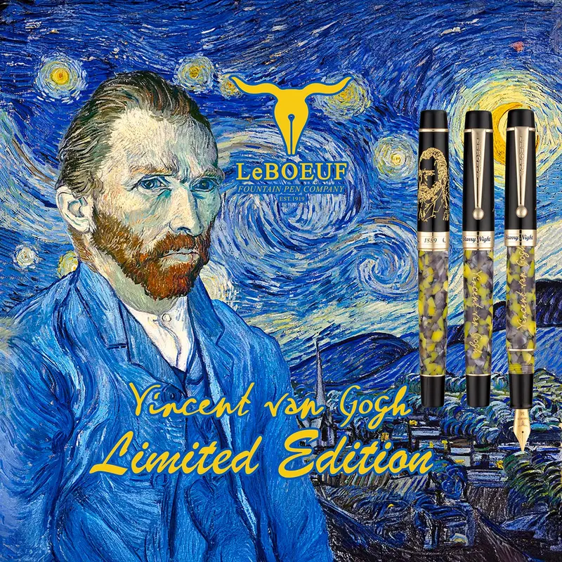 Leboeuf Vincent Van Gogh Fountain Pen 2